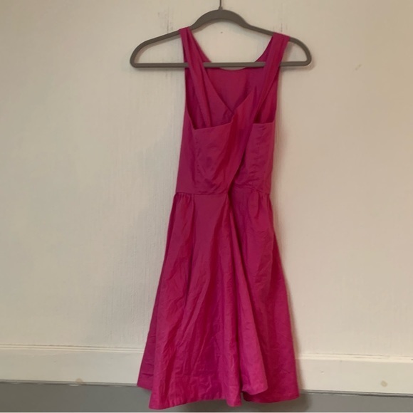 Kate Spade Saturday Dress Skater Criss Cross in Pink - Picture 4 of 8